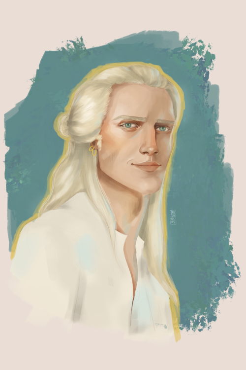 oushocks:There’s no better way to test a tablet than painting HIM (pirate king Aurane Waters)&