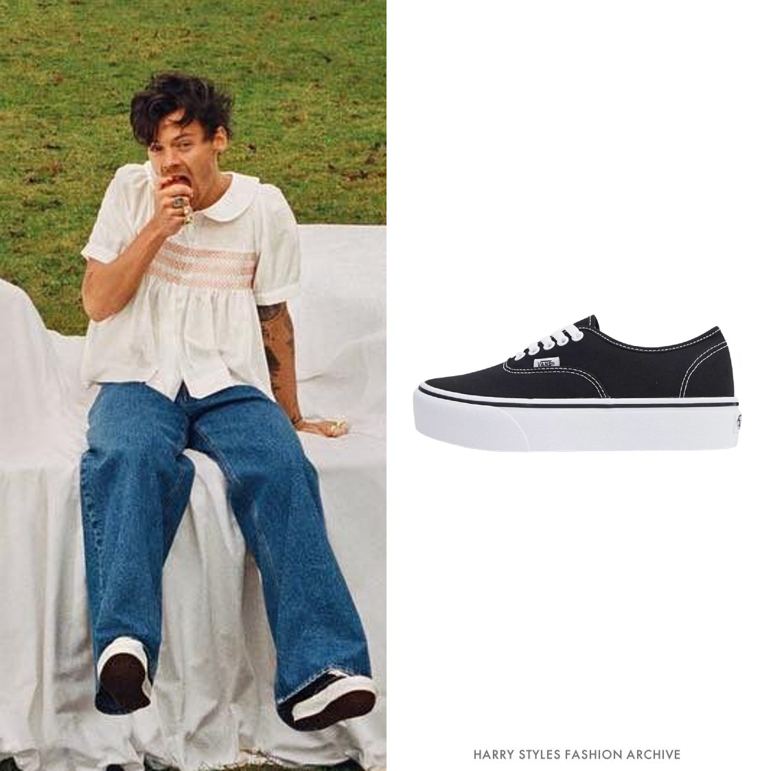 crusty vans💕  Harry styles clothes, Hype shoes, Harry styles vans