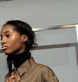 wombat:Tami Williams backstage @ Moncler 