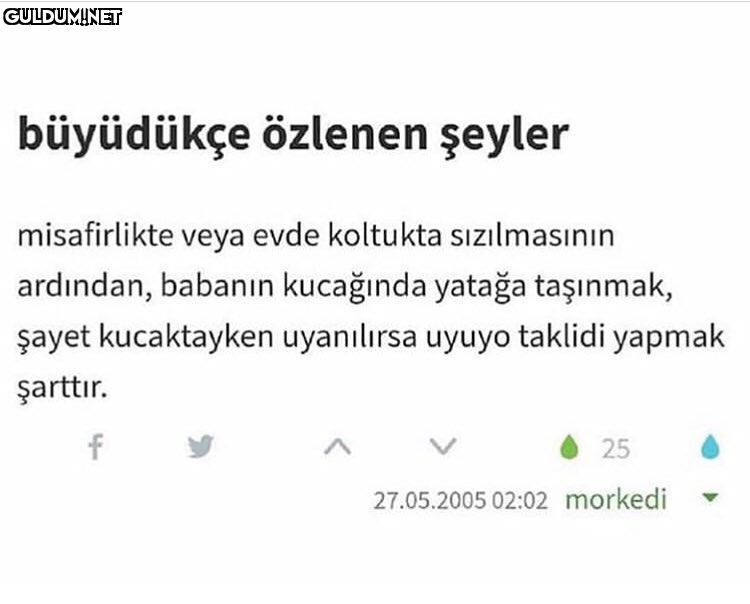 büyüdükçe özlenen...