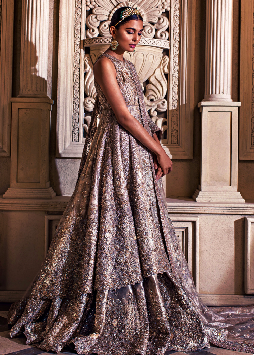 &ldquo;Platinum Rose&rdquo; - Alhambra Bridal Collection from Tena Durrani