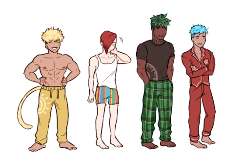 pajama designs for team sssn. these boys deserve cute pjs too ♥♥♥♥