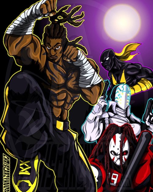 STREET TEAM fan art #chriscrazyhouse #allmightystreetteam #streetteam #blackcomics #urbanshogun #ony