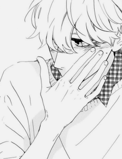 gaiyo-blog:   Mamura Blushing - Hirunaka no Ryuusei     