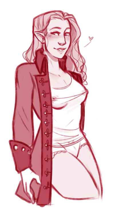 romyvdhelart:Haven’t drawn her much yet, so meet Vera <3 My bf’s Oc and Roy’s future wife.  Roy h