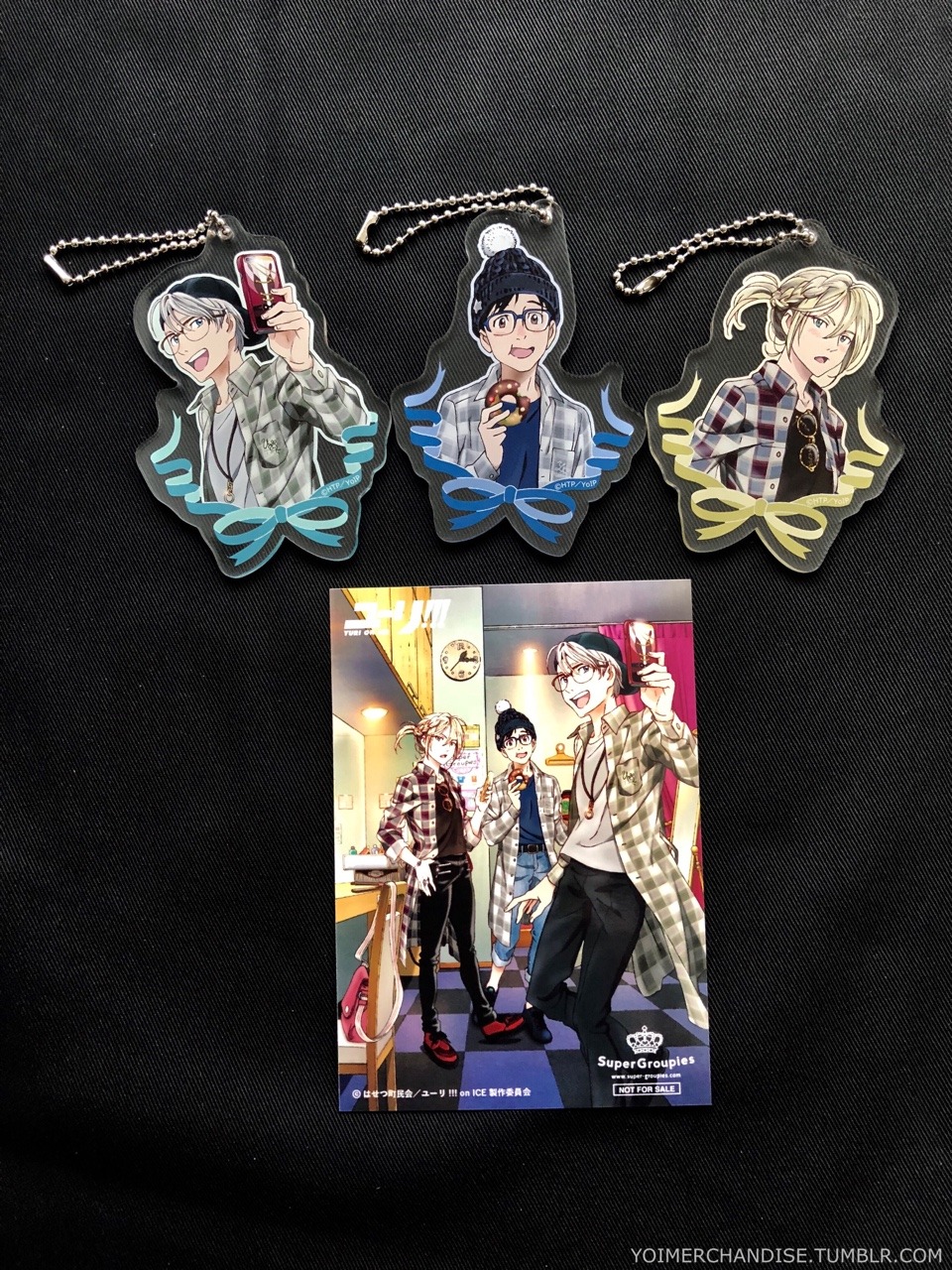 yoimerchandise: YOI x SuperGroupies Exclusive Items (2017) Original Release Date:July