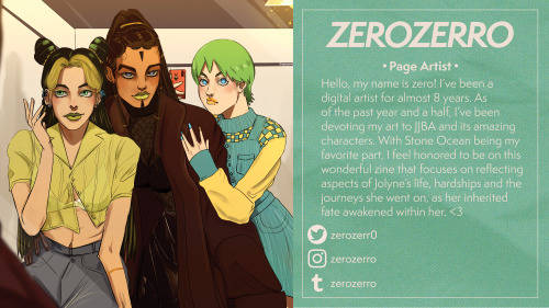 CONTRIBUTOR HIGHLIGHT@zerozerro has created a phenomenal piece for the zine that we can’t wait