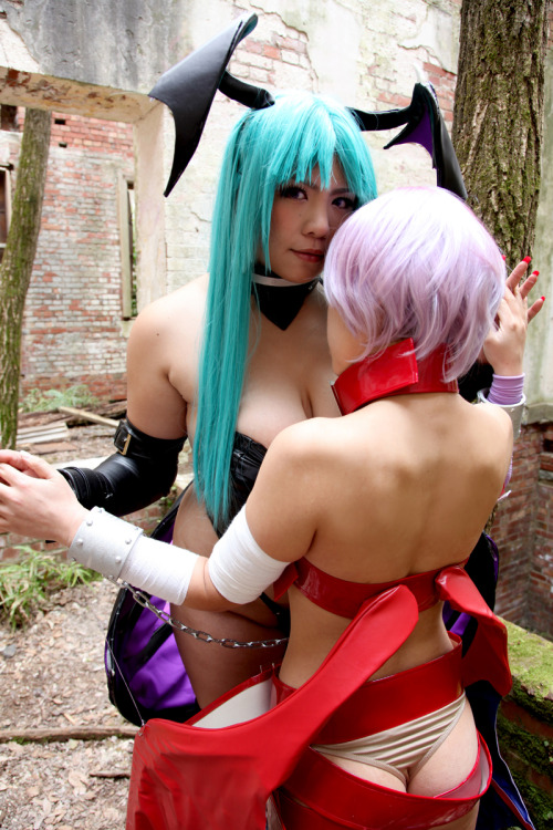 Darkstalkers - Morrigan & Lilith (Chouzuki Maryou&suzuka itsuki) 1-12