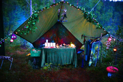 voiceofnature - Our little cute and simple shop at the forest...