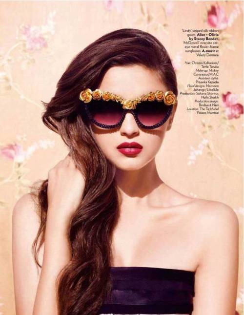 Alia Bhatt Photo Shoot - Vogue India - Septemper - 2012