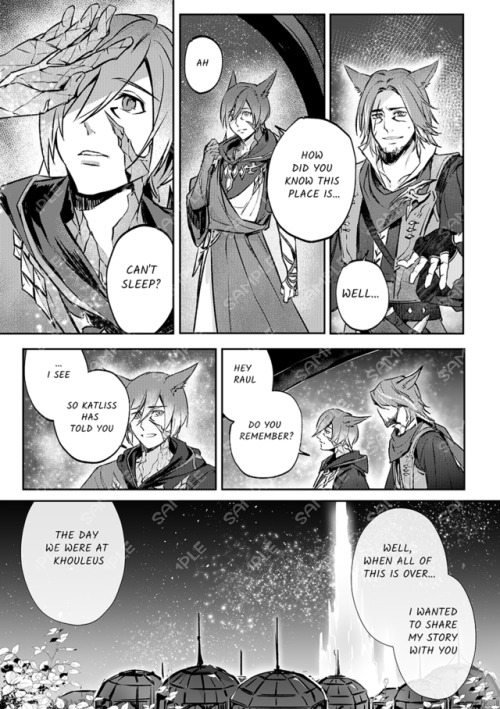 Story of Warrior of Light (Raul Leucetius) and Crystal Exarch after Shadowbringers.BL / R18 / A5 5