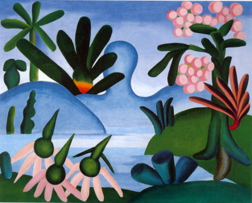 The Lake, 1928, Tarsila do Amaral