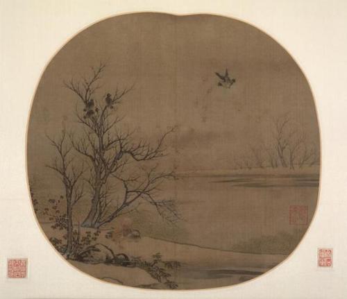 Birds and Ducks on a Snowy Islet, mid-1200s, Cleveland Museum of Art: Chinese ArtSize: Overall: 26 x