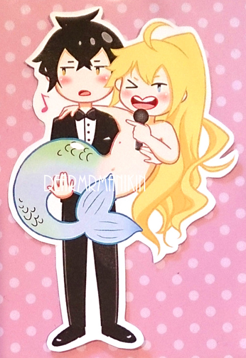 dearmrmanikin:  Printing Stickers ~ Available at:http://dearmrmanikin.storenvy.com/ 