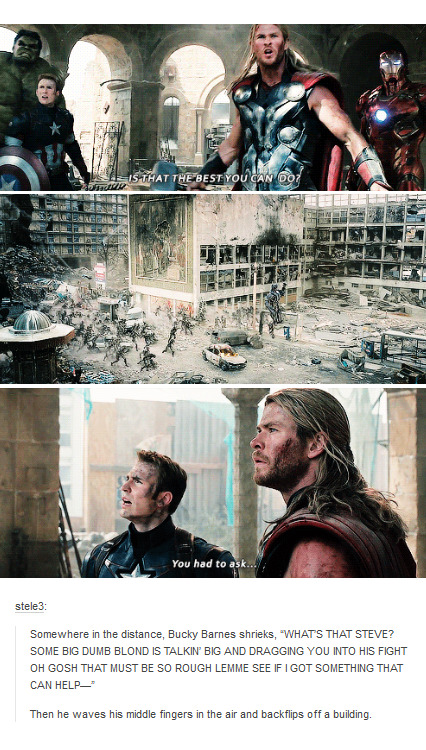 Porn photo isilverandcold:  The best of Tumblr: Avengers(Other