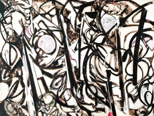 Gothic Landscape, Lee Krasner, 1961, TatePurchased 1981Size: support: 1768 x 2378 mm frame: 1784 x 2