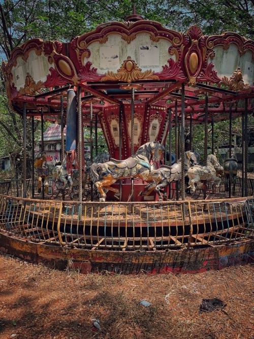 Abandoned Theme Park, Downtown Yangon, Myanmar