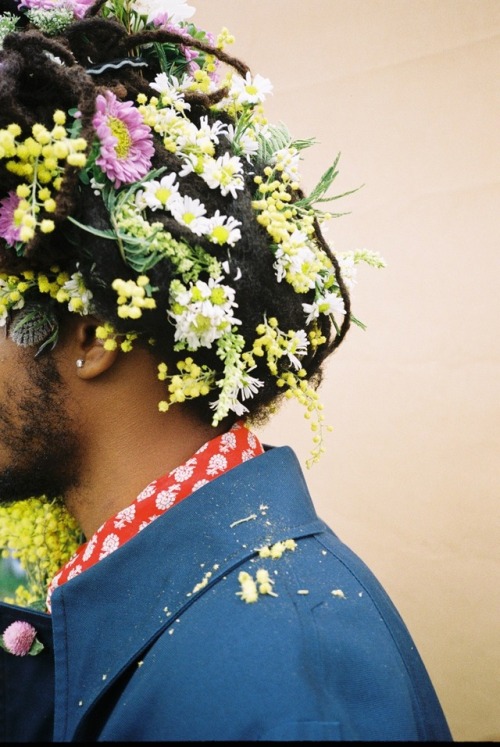 themanwholovedflowers:  “One Hundred Flowers” - Shot on Kodak Portra 400 by Brandon Stanciell  // Modeled by Matthew Cowen Styled & Assisted by Nicholas Larsen and Logan DeLaney