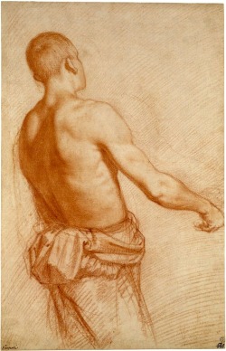 Jacopo Chimenti da Empoli, Young Man Seen from the Back, 17th century