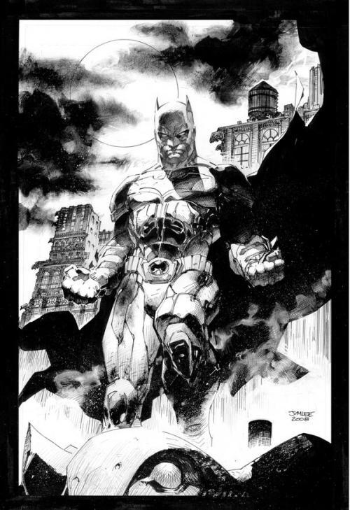 artverso:  Jim Lee - Batman 