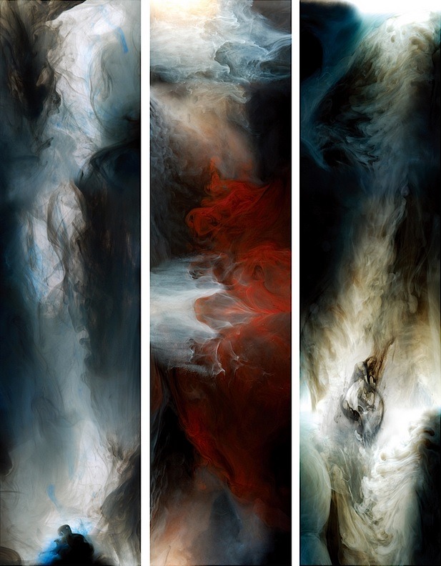 nearlya:  Lu Jun. Stunned [3 x 300 x 45 cm] ‘2008 pigment printing 