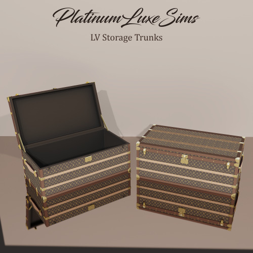 Louis Vuitton Postal Trunk 3D model