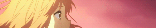 fairytailwitch:   Kyoukai no Kanata + Mirai Kuriyama’s Eyes “In short, I love it when you’re wearing glasses, Kuriyama-san!”  