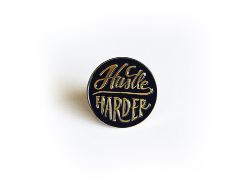 I had some custom lapel pins made. Limited run of 100, die struck gold plated soft enamel. Only $10.