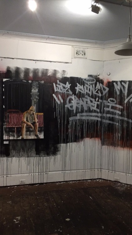 Porn Pics Irok - ‘Life Ruined My Graffiti’ Exhibition