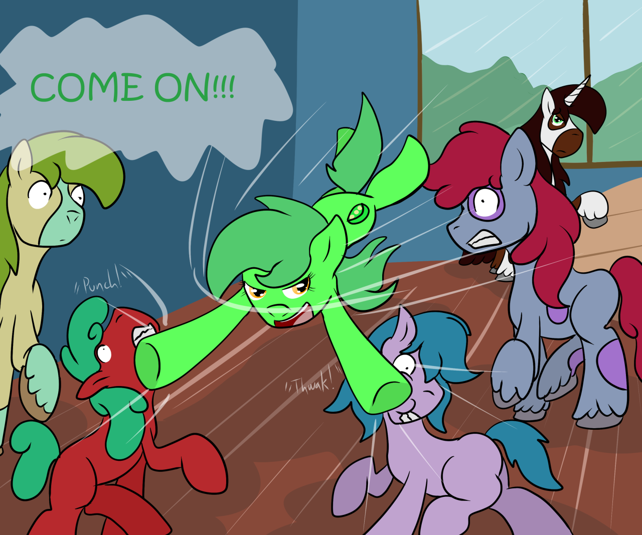 kappathekirin:askchicpea:ask-mack-ponyville-blacksmith:We’ll show these sissies