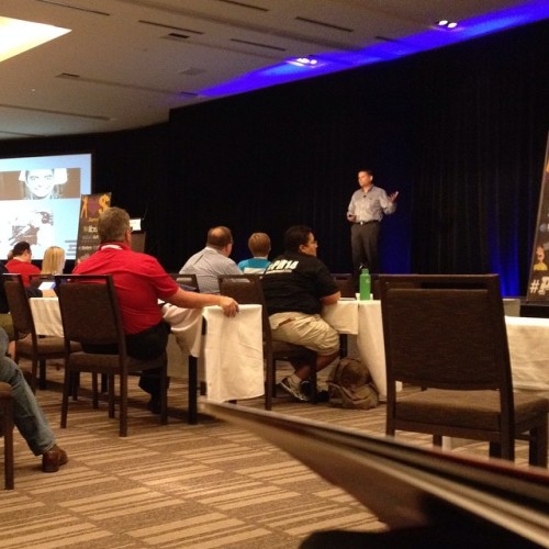 Introduction to PMBOK: @cesarabeid at @podcastmovement #pm14 (at The Westin Galleria Dallas)