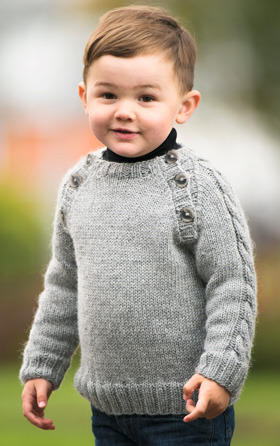 knitted boy’s sweater