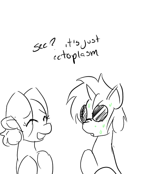 ask-ponyghost:  ….vinyl..  Oh Vinyl, you so silly. c: