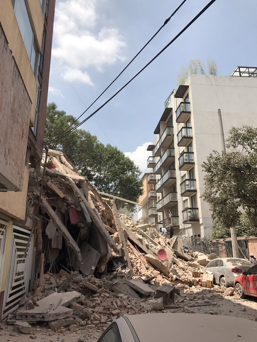 hsjmatt:  September 19th, 2017 – 7.1 magnitude earthquake shakes central Mexico.Death