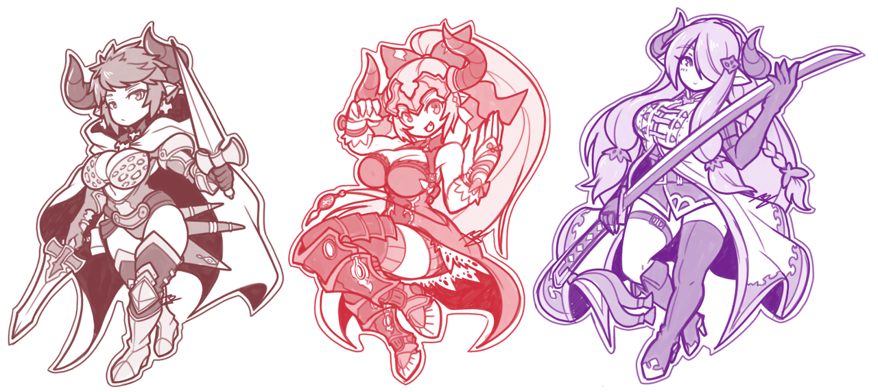 bizarrejuju:Draph Waifu doodle