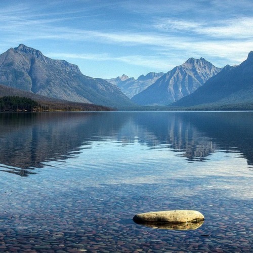 Lake Macdonald in Glacier National Park, Montana. #EverythingEverywhere #TLPicks #BBCTravel #LiveTra