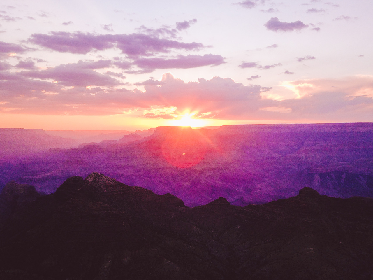 leahberman:  When the sun is in my eyes, will we still be dancing Grand Canyon, Arizona