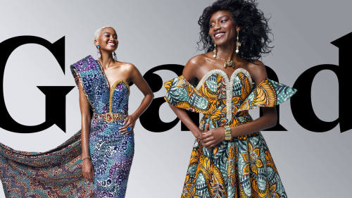 Vlisco fabrics1-2. 2017, designs by Christel van Calsteren3-4. 2018, “New Traditions”5-6. Designed b