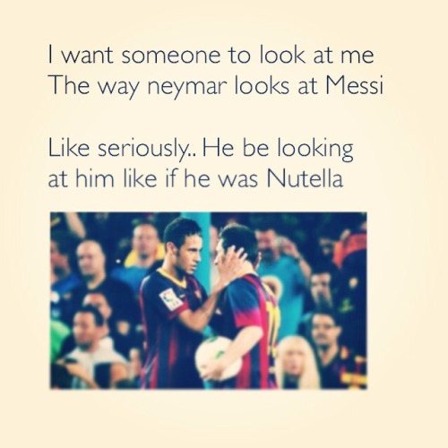 silly-thoughts-ofyou:  Neymessi makes me complete.