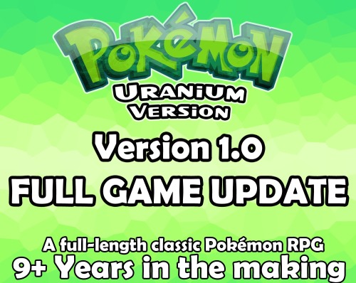 bestofpokemongo:Pokemon Uranium version is a fan made Pokemon game that has been in the works for ov