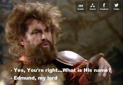 One of my favourite TV shows - and perhaps the episode I like most