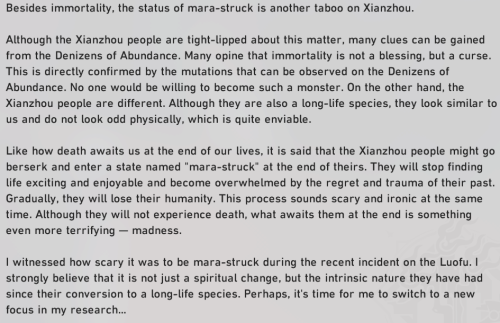 Heres Some Stuff About Mara From A Few Readables. Sounds Like It Sucks