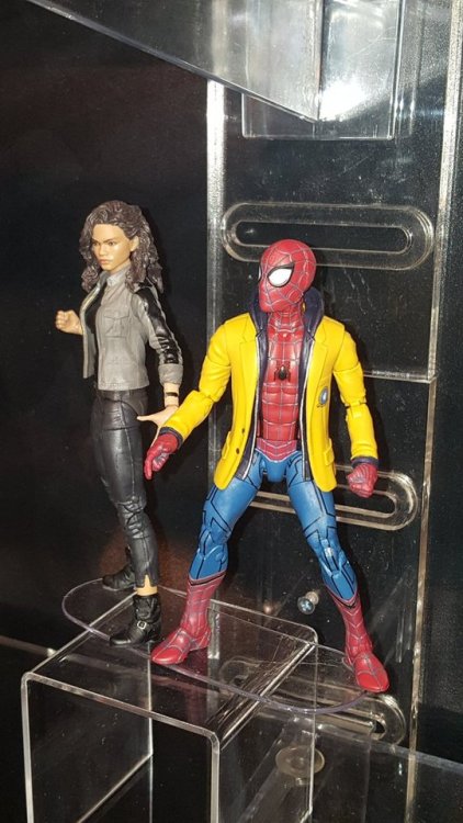 Spidey and MJ figures from Hasbro Toy Fair (credit to blackfilm on Twitter)