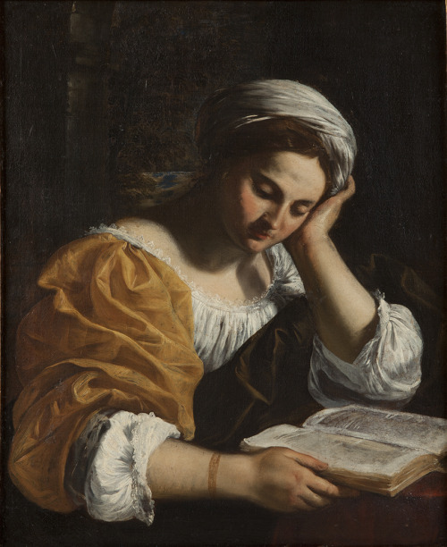 Reading Sibyl (1630-35). Simone Cantarini, called il Pesarese (Italian, 1612-1648). Banca Popolare d
