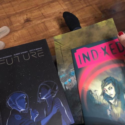 Really excellent post day today! #comics #future #indxed (at Rhondda) www.instagram.com/p/CI