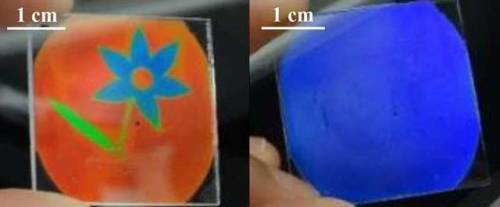  Printable, colorful camouflage with polymersIn nature, colors can serve as a form of communication,