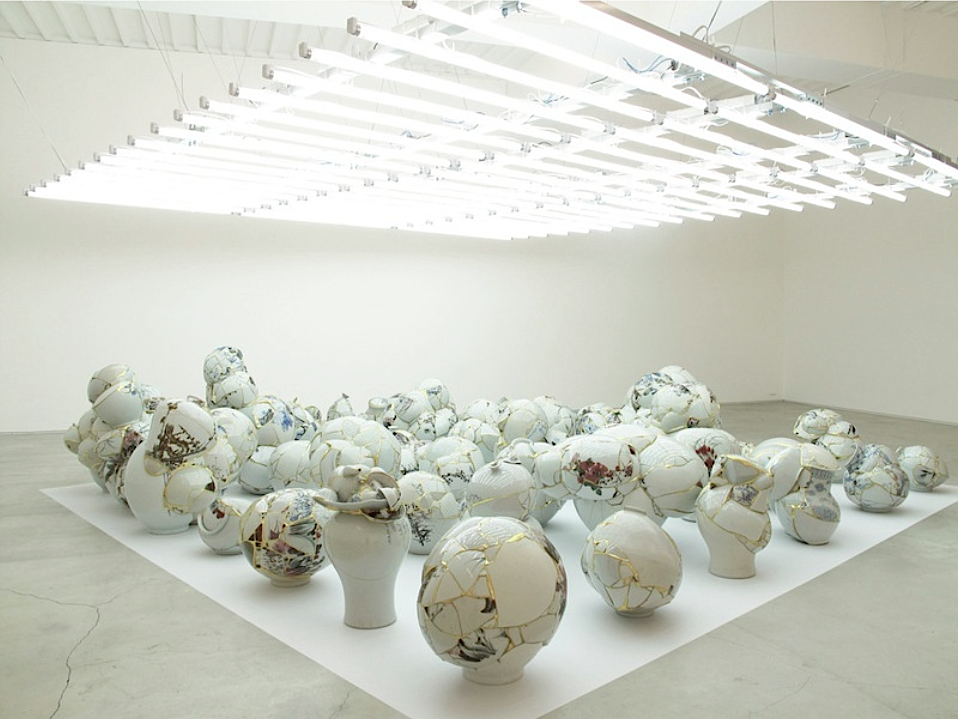 myampgoesto11:  Yee Sookyung: Translated Vases  reconstructed ceramic fragments 
