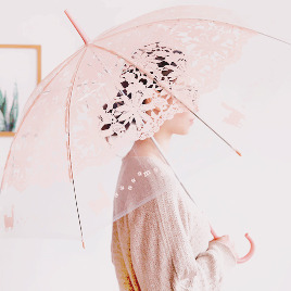 totohru:Princess Transparent Umbrella |  Discount code “ Joanna15”