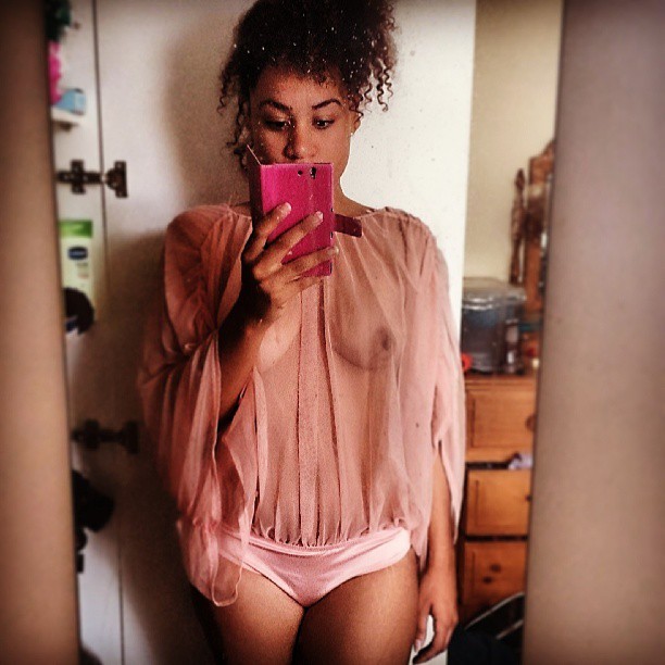 bluesey:  My lovely #pinky #peach #sexy top came. Thank you #AnnSummers. #inlove