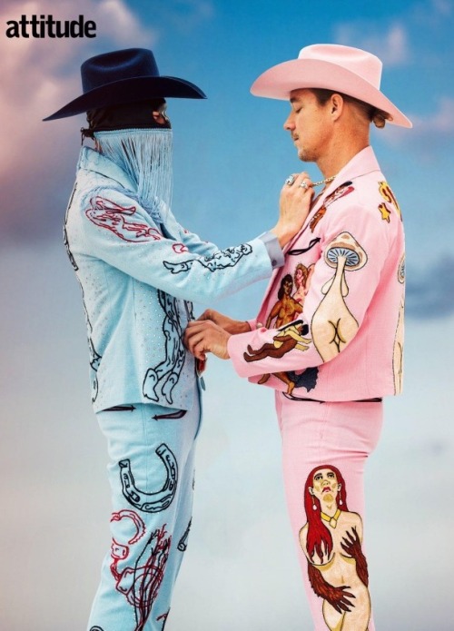 lotstradamus: lotstradamus: When Diplo Met Orville Peck: A Strange Bromance, Attitude Magazine (May 